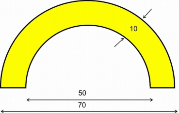 Rohrschutz 1 m, Typ R50