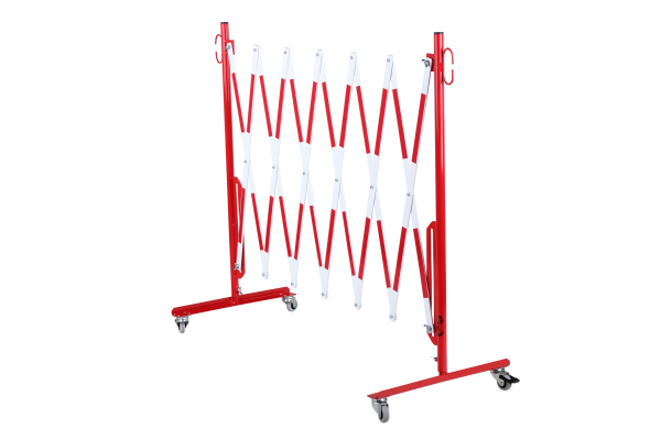 safety-gate-red-white-3,6-m-roller-feet-2