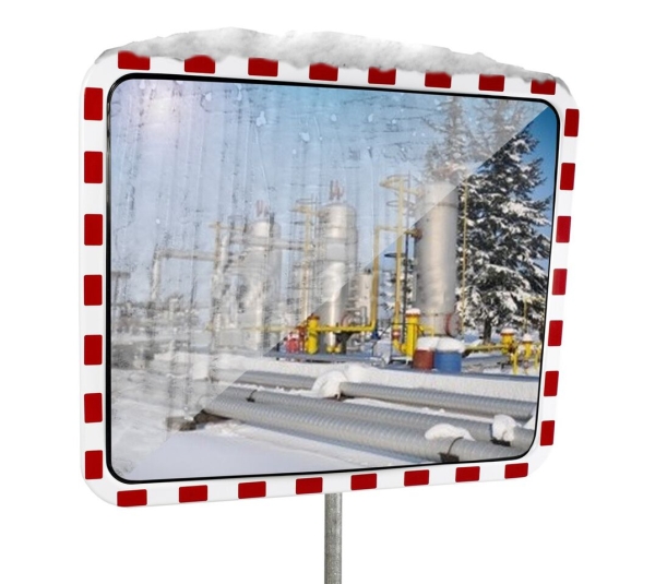 Traffic mirror INOX 40 x 60 FF