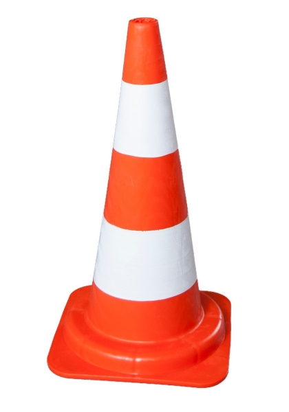 Traffic-cone-540-mm-PVC-Reflective