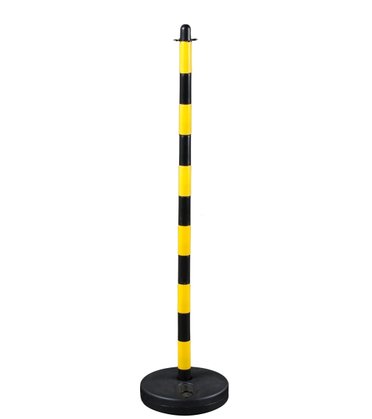 chain-post-delineator-yellow-black-plastic-base-1300-mm