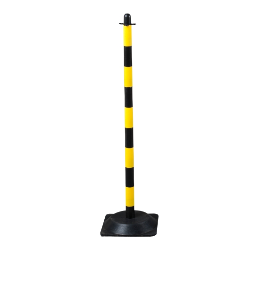 chain-post-delineator-yellow-black-recycling-base-1100-mm